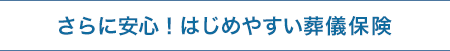 さらに安心！ 少額短期保険